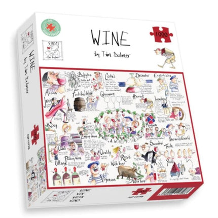 Tim Bulmers Wine Jigsaw 1000 Piece Puzzle