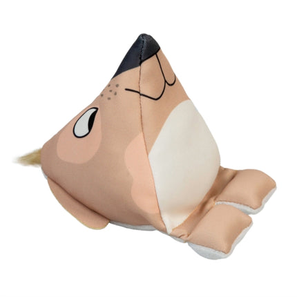 Plusheez Handykissen Hund  pink  Handyhalter  Aufsteller für Handys MiniTablets und EReader  Passend für alle Handys  Mit Mikrofaserfläche zum Reinigen von Displays