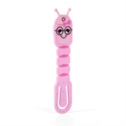 Flexilight Pals Leselicht Bookworm  pink  2 in 1