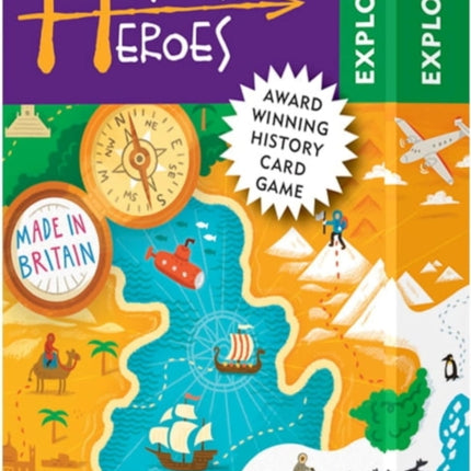 History Heroes Explorers card game