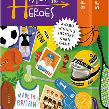 History Heroes SPORT card game