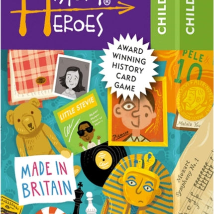 History Heroes CHILDREN card game
