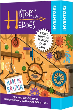 History Heroes INVENTORS card game