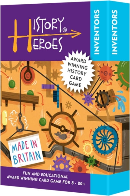 History Heroes INVENTORS card game