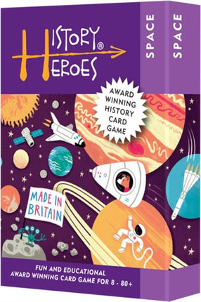 History Heroes SPACE card game