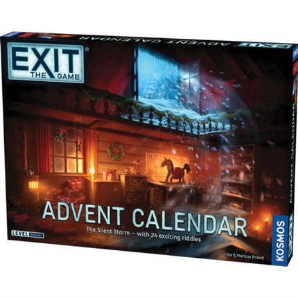 Thames  Kosmos EXIT Advent Calendar  The Silent Storm Escape Room Card Game Family Games for Game Night Holiday Season Games for Adults and Kids For 1 Players Ages 10