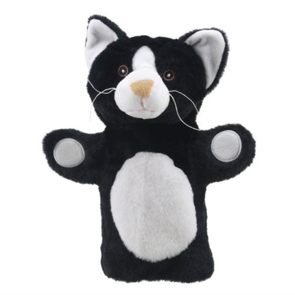 Cat Black and White Hand Puppet