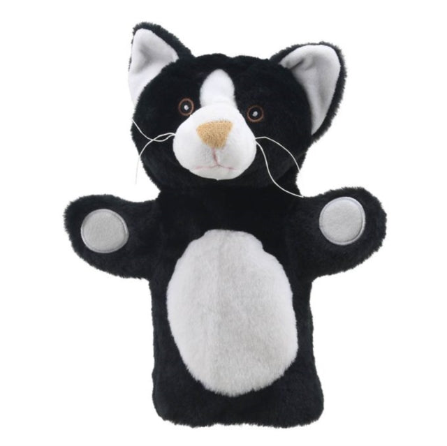 Cat Black and White Hand Puppet