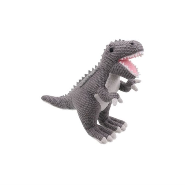 TRex Grey  Small Soft Toy