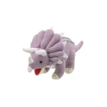 Triceratops Lilac  Small Soft Toy