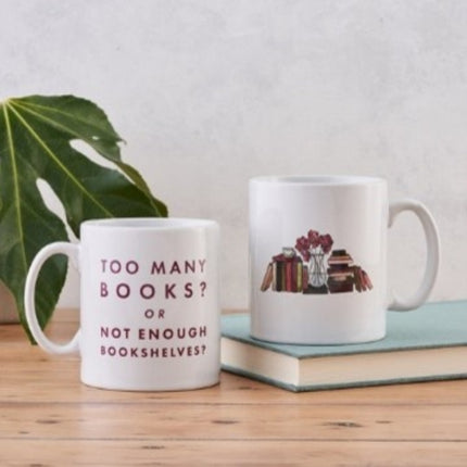 Funny Too Many Books Relatable Mug