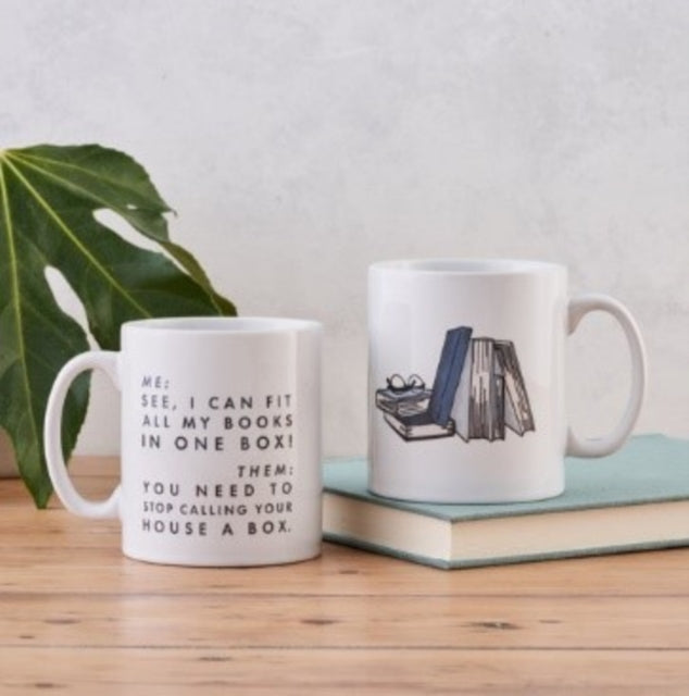 Funny I Can Fit All My Books Relatable Mug