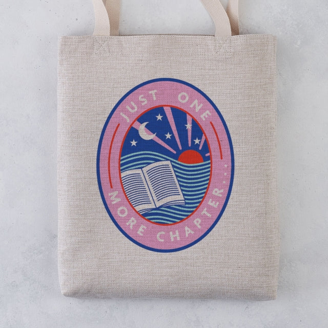 Just One More Chapter Tote Bag