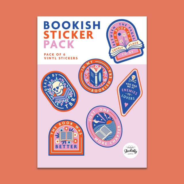 Bookish Era Sticker Pack of 6