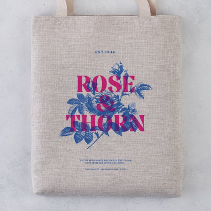 Bronte Tote Bag  Rose And Thorn