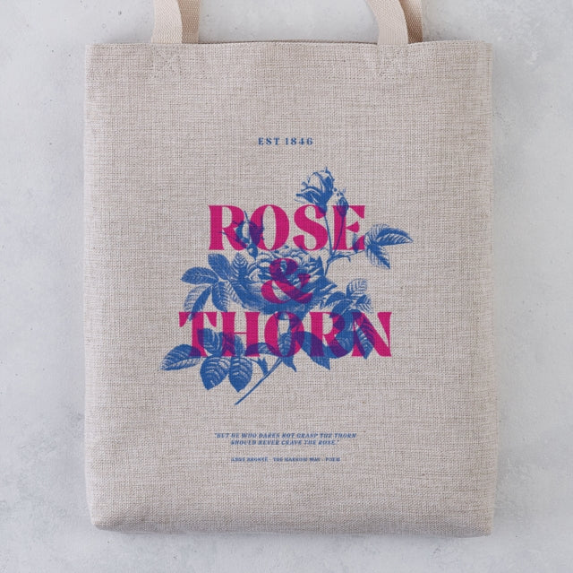 Bronte Tote Bag  Rose And Thorn