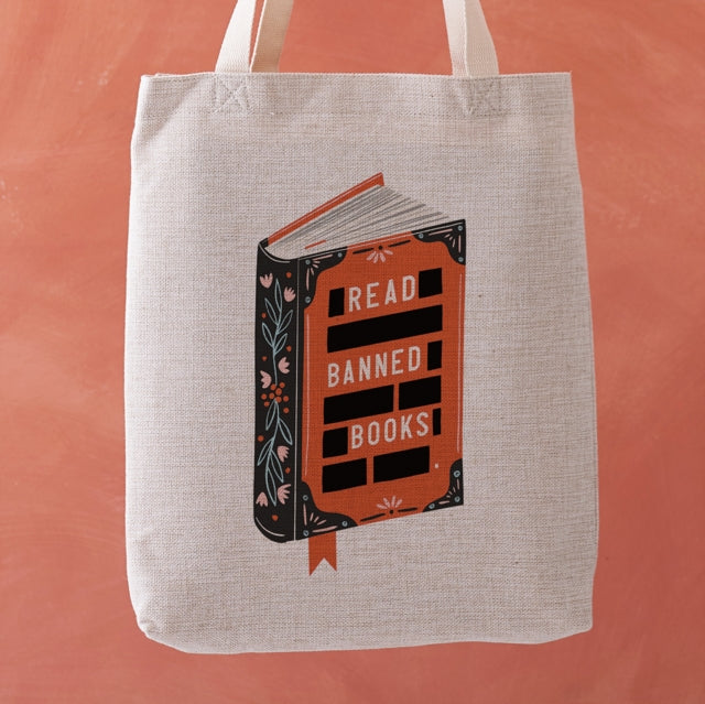 Read Banned Books  Book Illustration Tote Bag