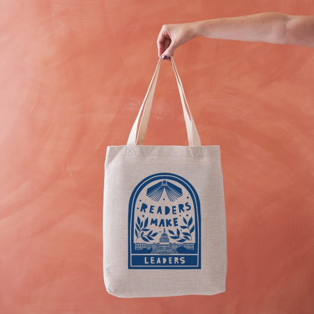 Readers make Leaders  Literary Tote Bag