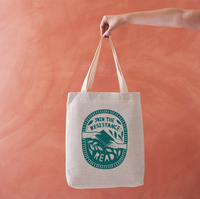 Join the Resistance. Read.  Literary Tote Bag