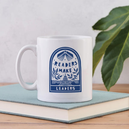 Readers make Leaders  Literary Mug