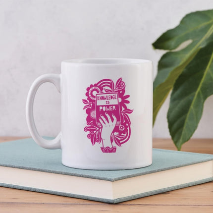 Knowledge is Power  Literary Mug