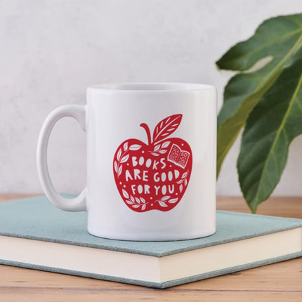 Books are good for you  Literary Mug