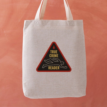 True Crime Reader Tote Bag