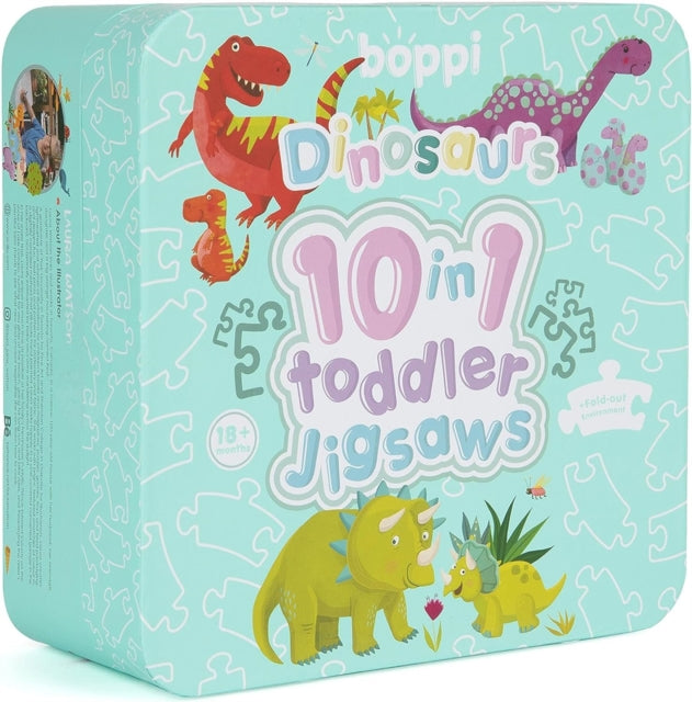 Boppi 10 in 1 Toddler Jigsaw Puzzle  Dinosaurs