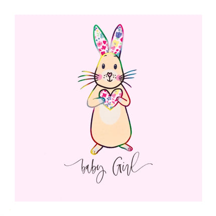 Baby Girl Greetings Card