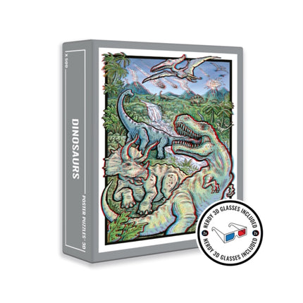 Dinosaurs 3D Jigsaw Puzzle 500 pieces