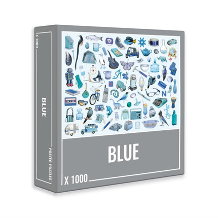 Blue Jigsaw Puzzle 1000 pieces