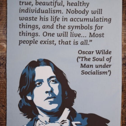 OSCAR WILDE TEA TOWEL