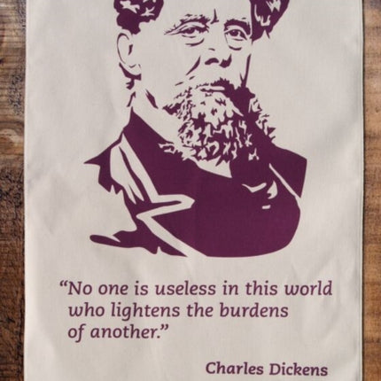 CHARLES DICKENS TEA TOWEL