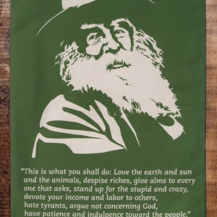 WALT WHITMAN TEA TOWEL