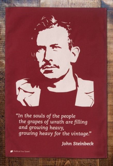 JOHN STEINBECK TEA TOWEL