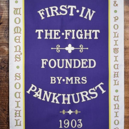 MANCHESTER WSPU TEA TOWEL