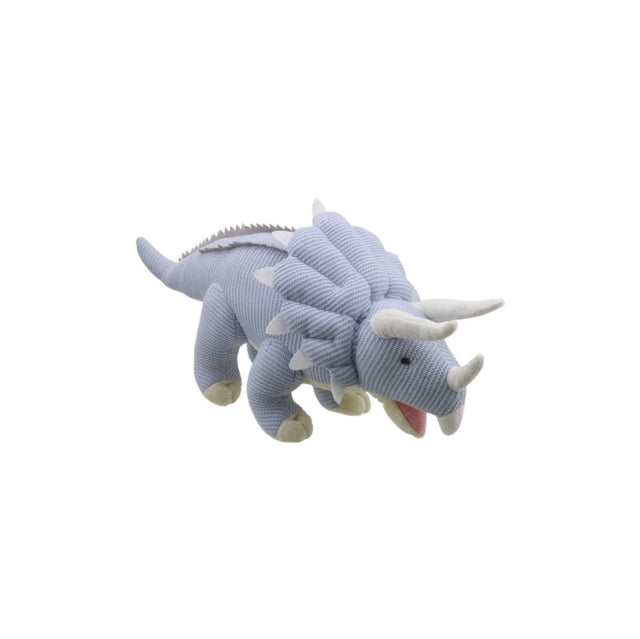 Triceratops Blue  Small Soft Toy