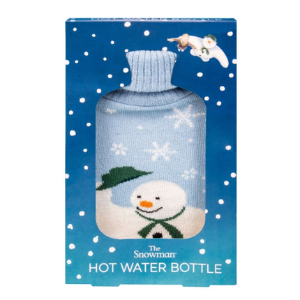 The Snowman Hot Water Bottle with Soft Touch