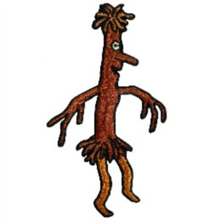 Stick Lady Love Character Sew On Patch