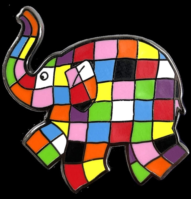 Elmer Jumping Left Pin Badge