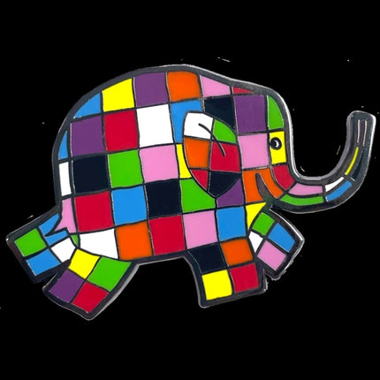 Elmer Running Right Pin Badge