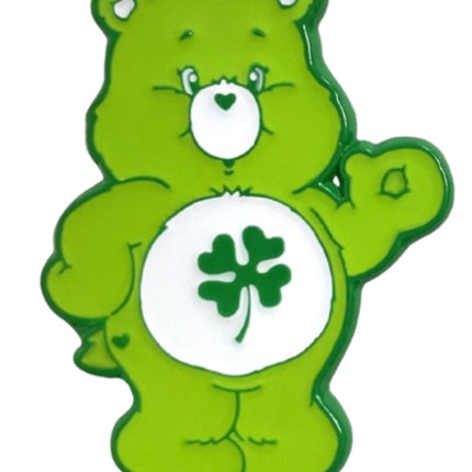 Classic Good Luck Bear Pin Badge