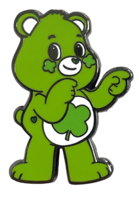 Unlock Good Luck Bear Pin Badge
