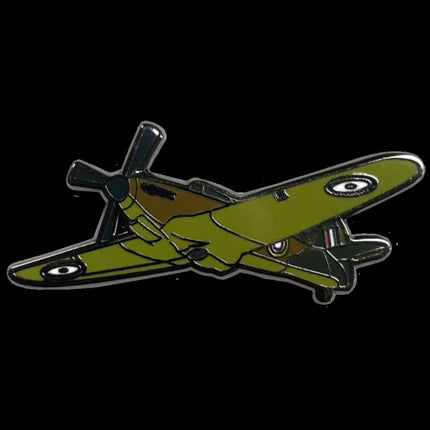 Hurricane Pin Badge