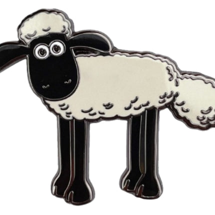 Shaun Standing Pin Badge