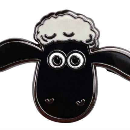 Shaun Face Pin Badge