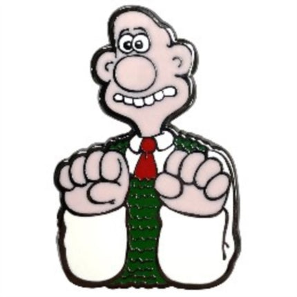 Wallace Cheese Pin Badge