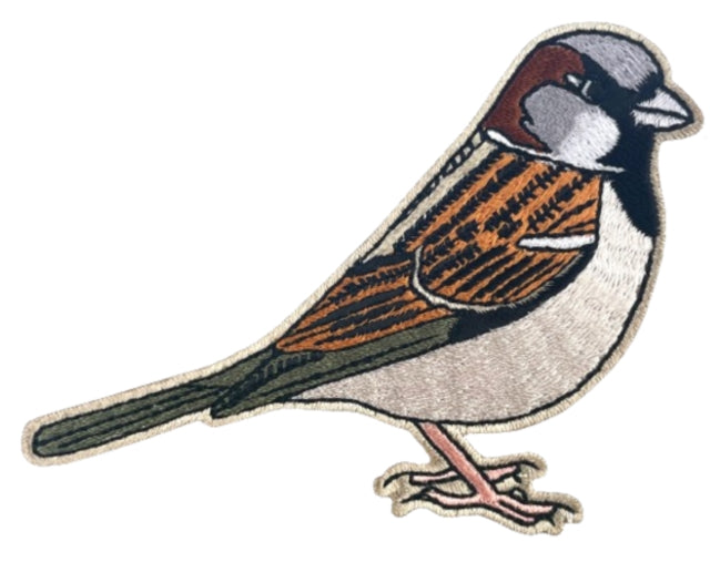 House Sparrow Sew On Patch