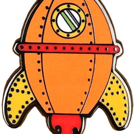 Rocket Pin Badge