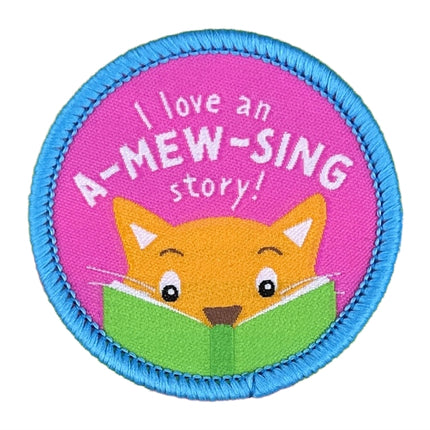 I Love an Amewsing Story Sew On Patch